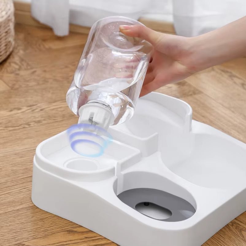 Distributeur de croquettes pour chat - Double - ChatTisfait