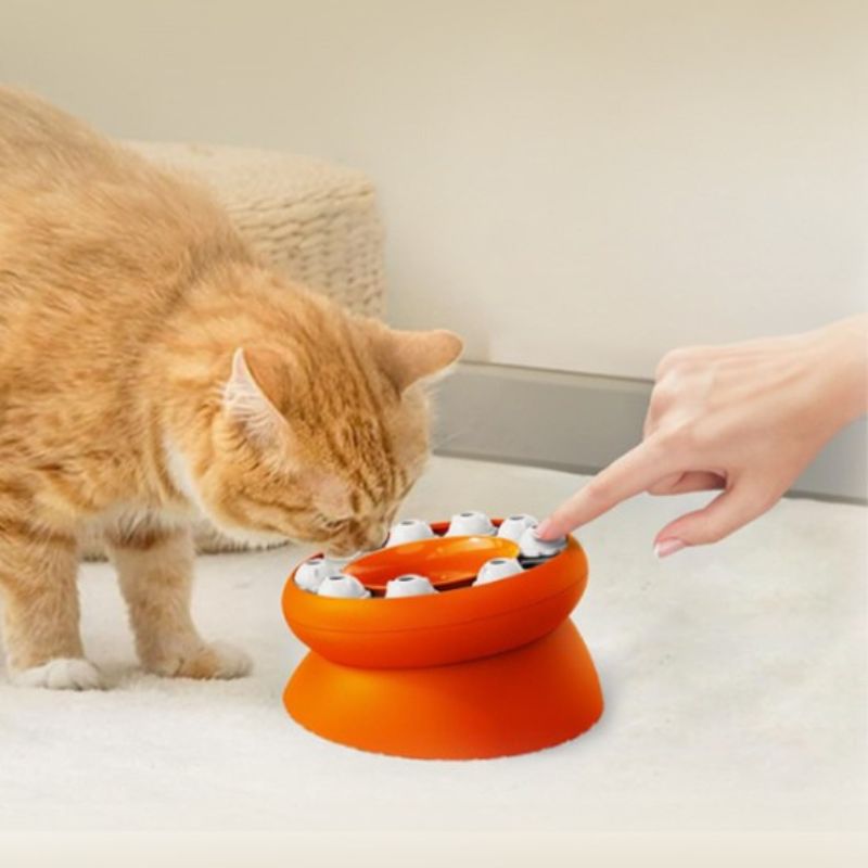 Gamelle anti glouton chat | GluttonBow™ - ChatTisfait