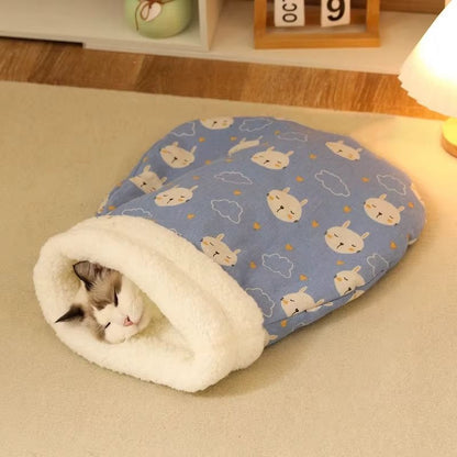 coussinpourchat-sacdecouchage-bleu