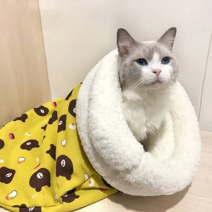 coussinpourchat-sacdecouchage-jaune